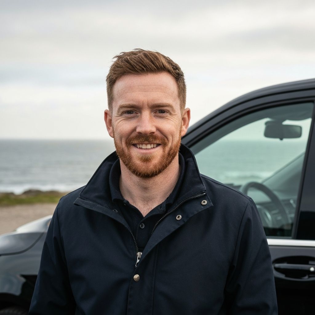 Stevie, Driver at St Andrews Shuttle